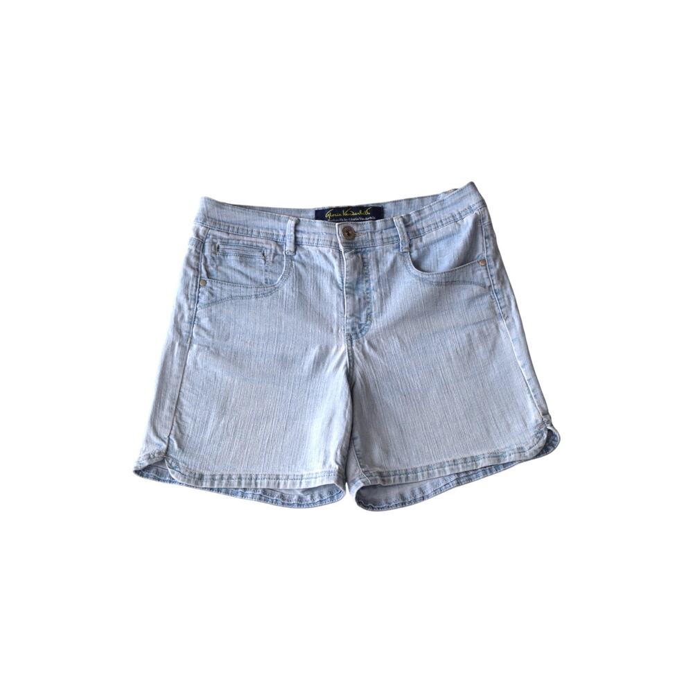 Gloria Vanderbilt Light Wash Denim Shorts Women’s Size 6